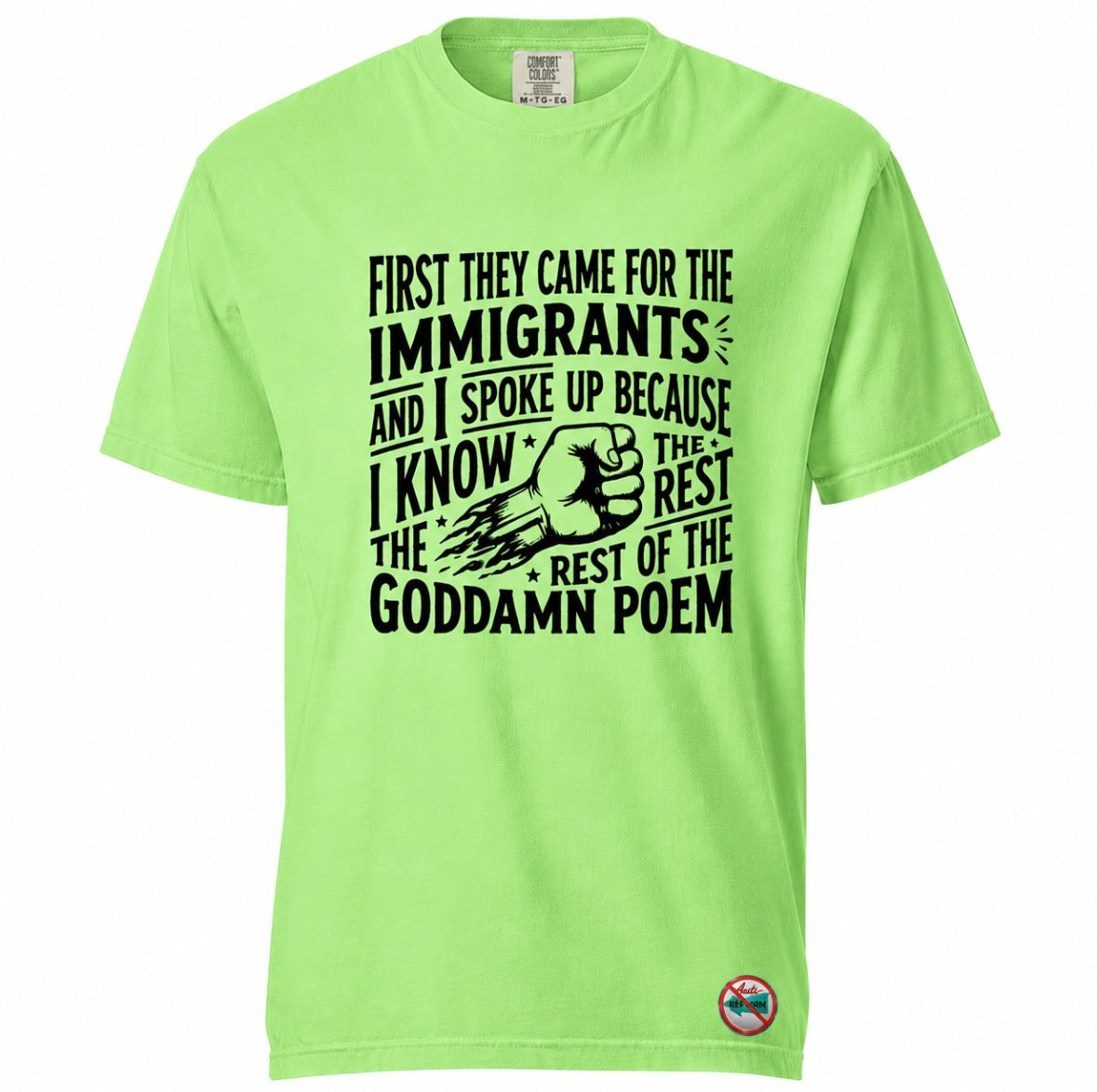 "First They Came..." Statement Unisex T-Shirt