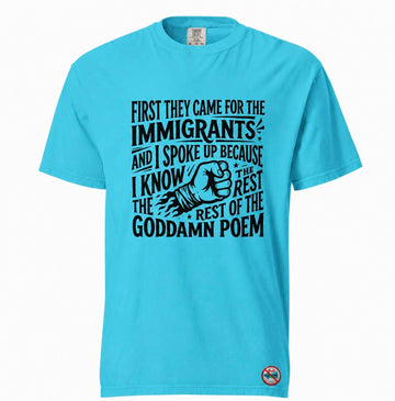 "First They Came..." Statement Unisex T-Shirt