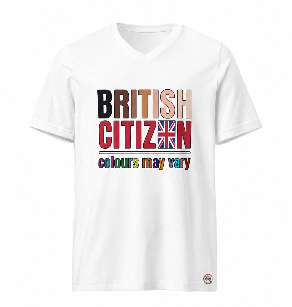 British Citizen V-Neck Unisex T-Shirt