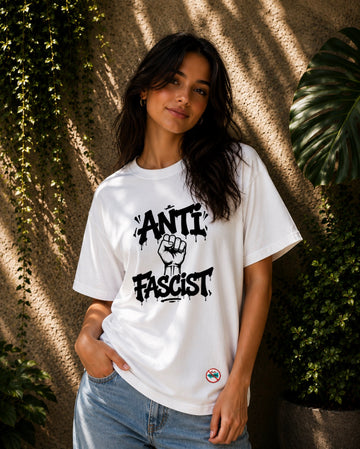 Anti-Fascist Fist Unisex T-Shirt