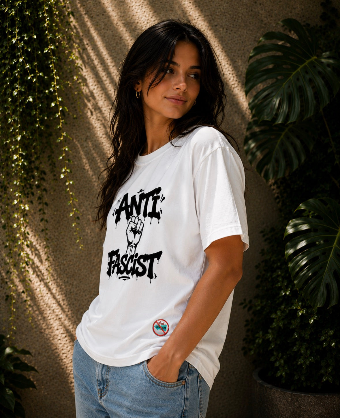 Anti-Fascist Fist Unisex T-Shirt