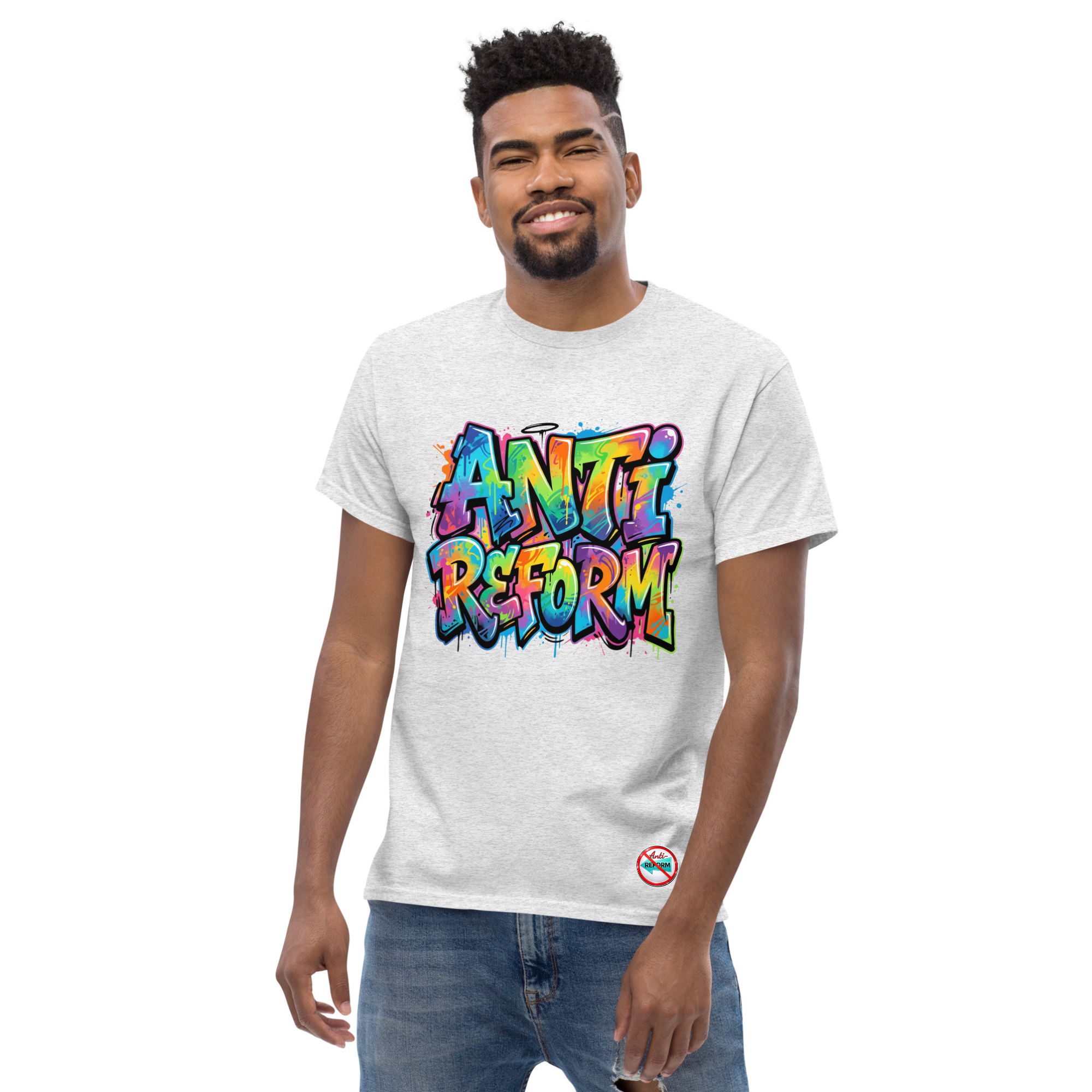 Anti-Reform Unisex Graffiti T-Shirt