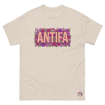 Antifa Floral Unisex T-Shirt