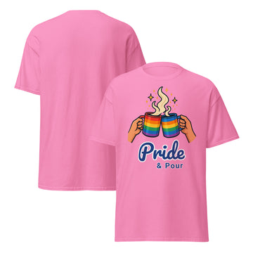 Unisex Pride Coffee Graphic T-Shirt