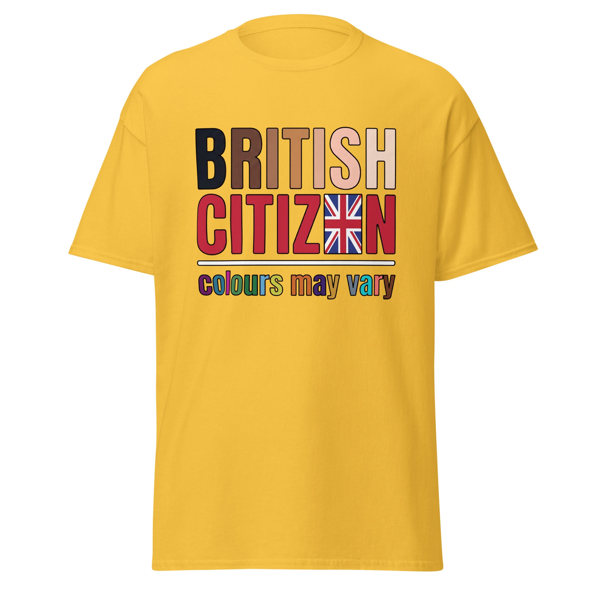 British Citizen Colours May Vary Unisex T-Shirt