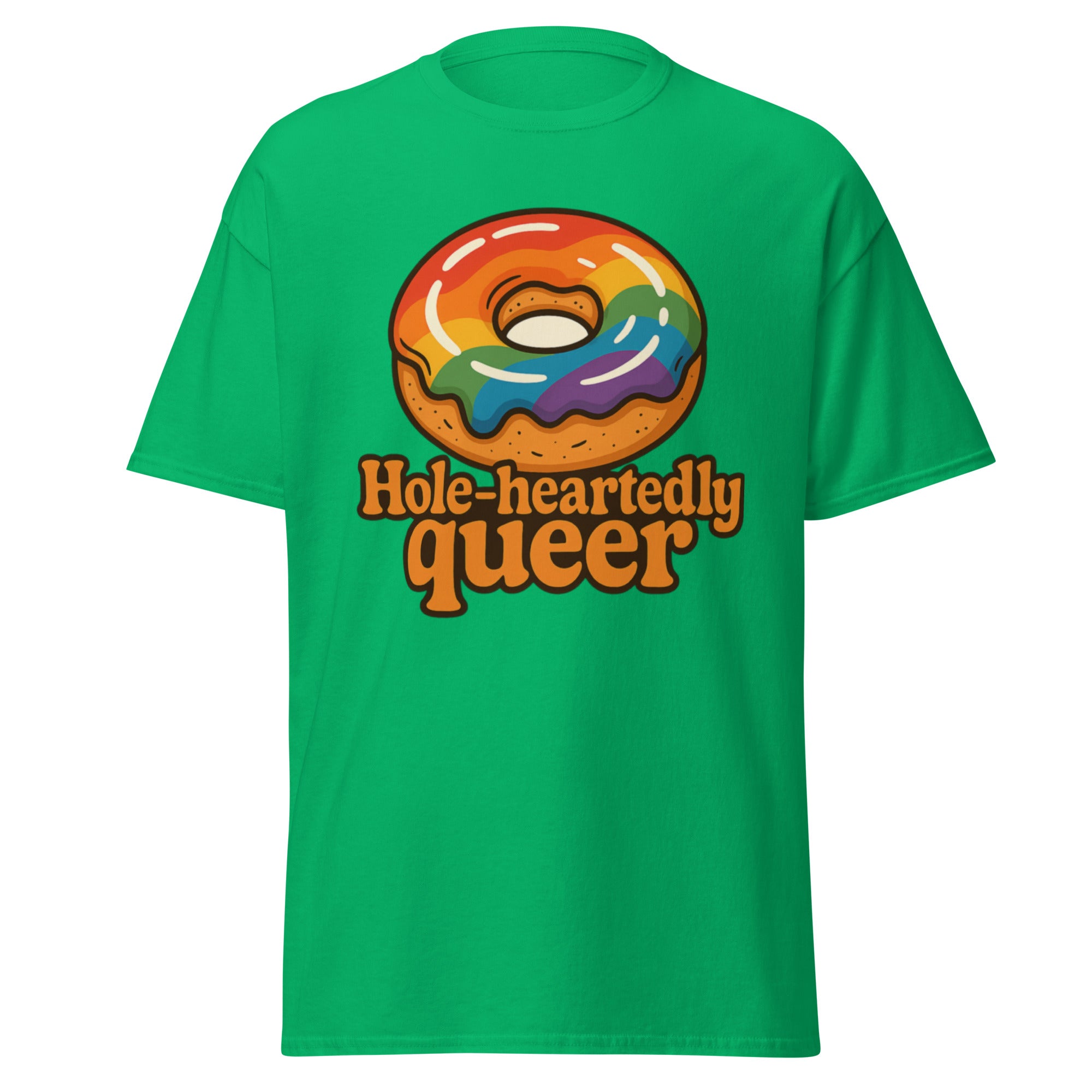 Hole-Heartedly Queer Unisex T-Shirt