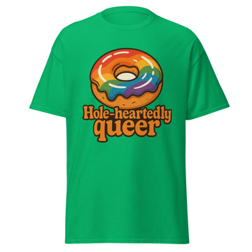 Hole-Heartedly Queer Unisex T-Shirt