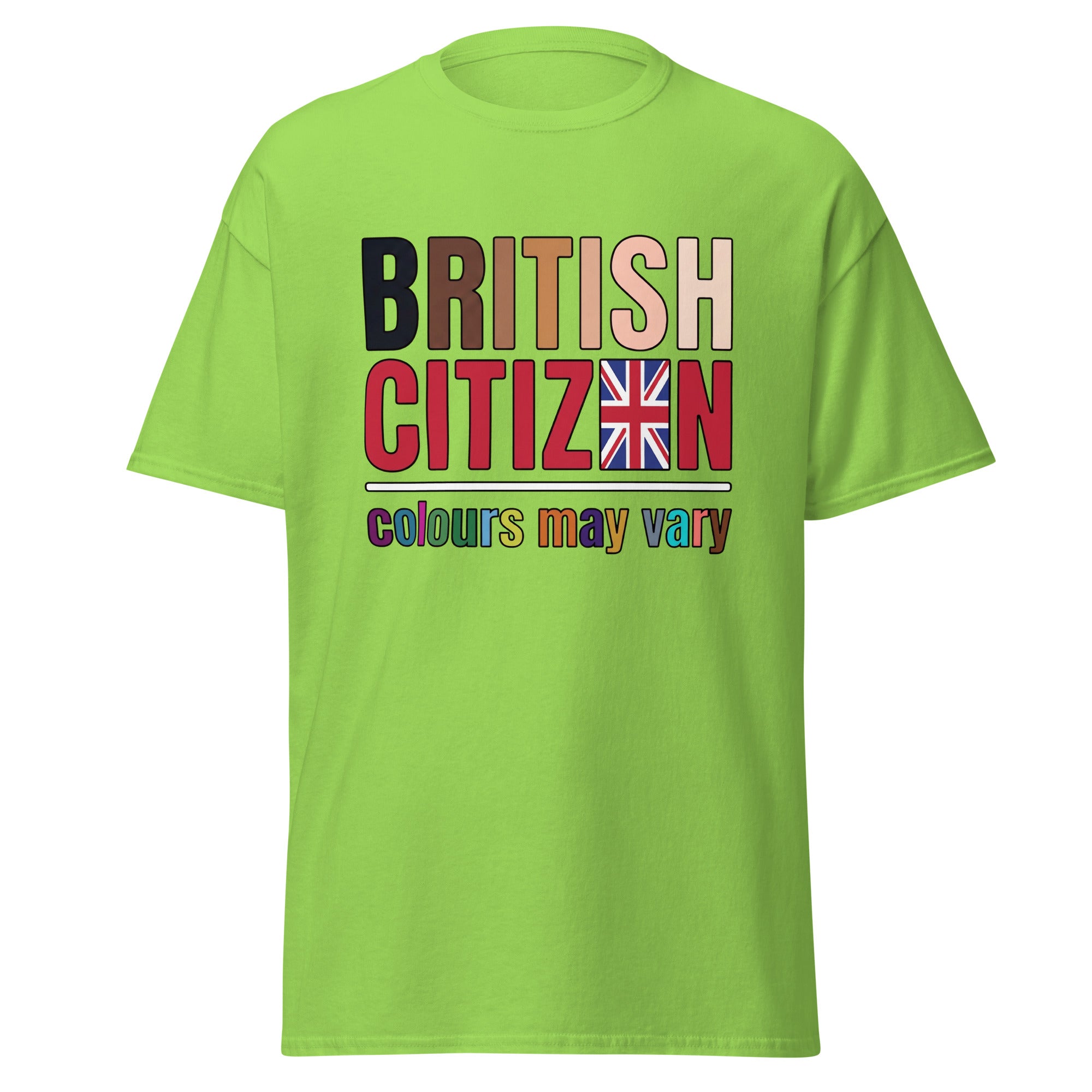 British Citizen Colours May Vary Unisex T-Shirt