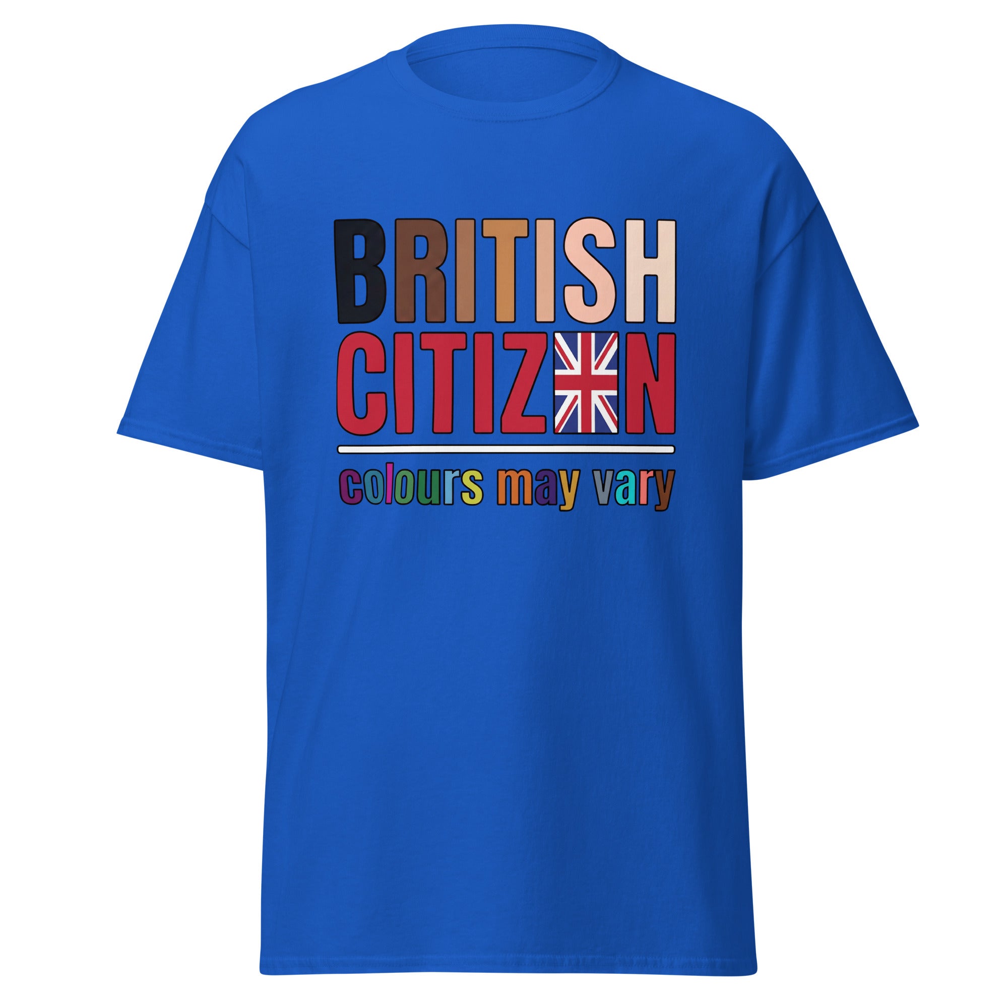British Citizen Colours May Vary Unisex T-Shirt