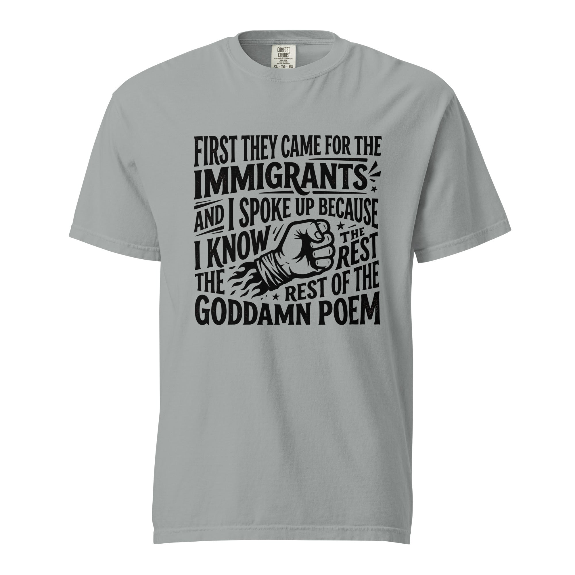 "First They Came..." Statement Unisex T-Shirt