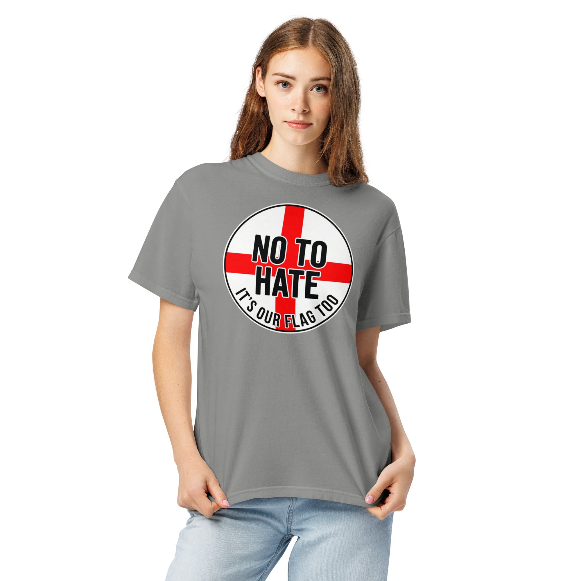 No To Hate Unisex England T-Shirt