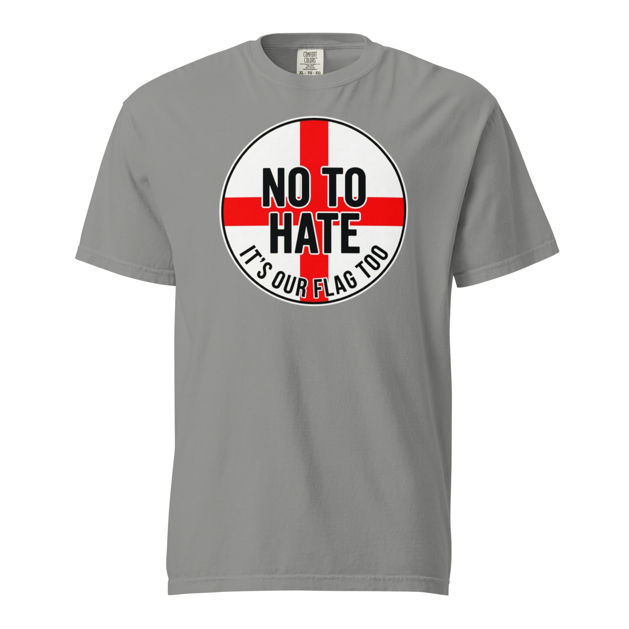 No To Hate Unisex England T-Shirt