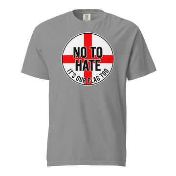 No To Hate Unisex England T-Shirt