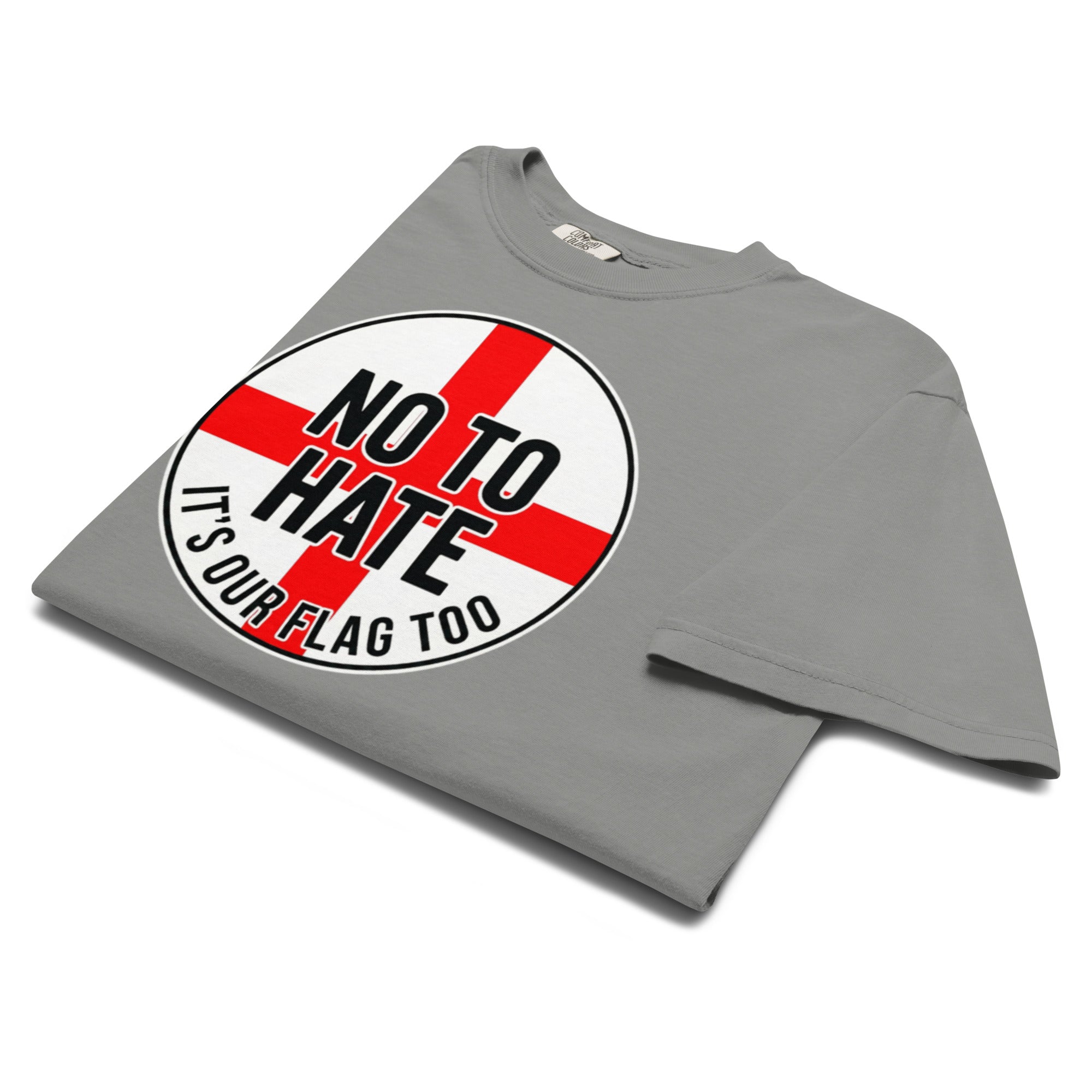 No To Hate Unisex England T-Shirt