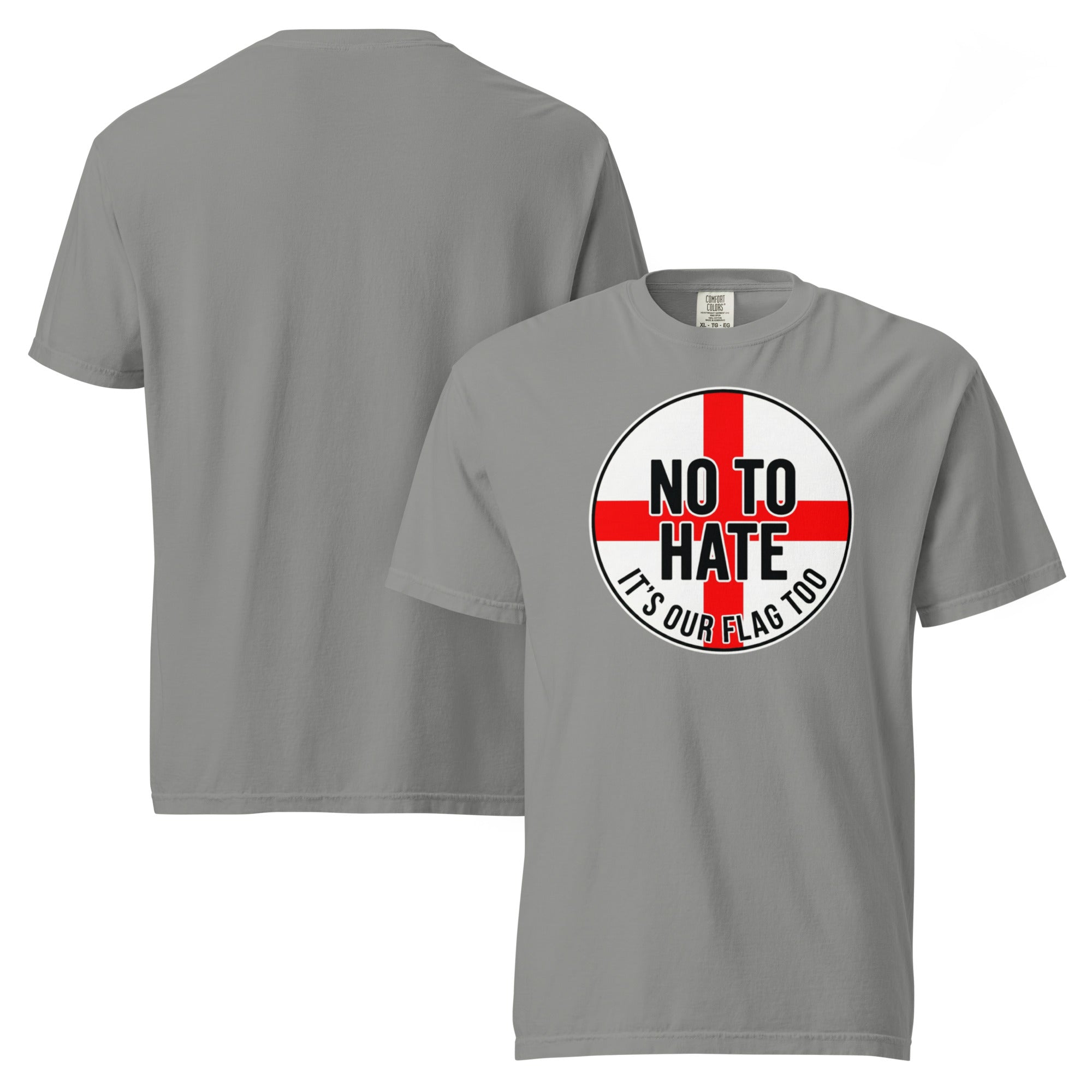 No To Hate Unisex England T-Shirt