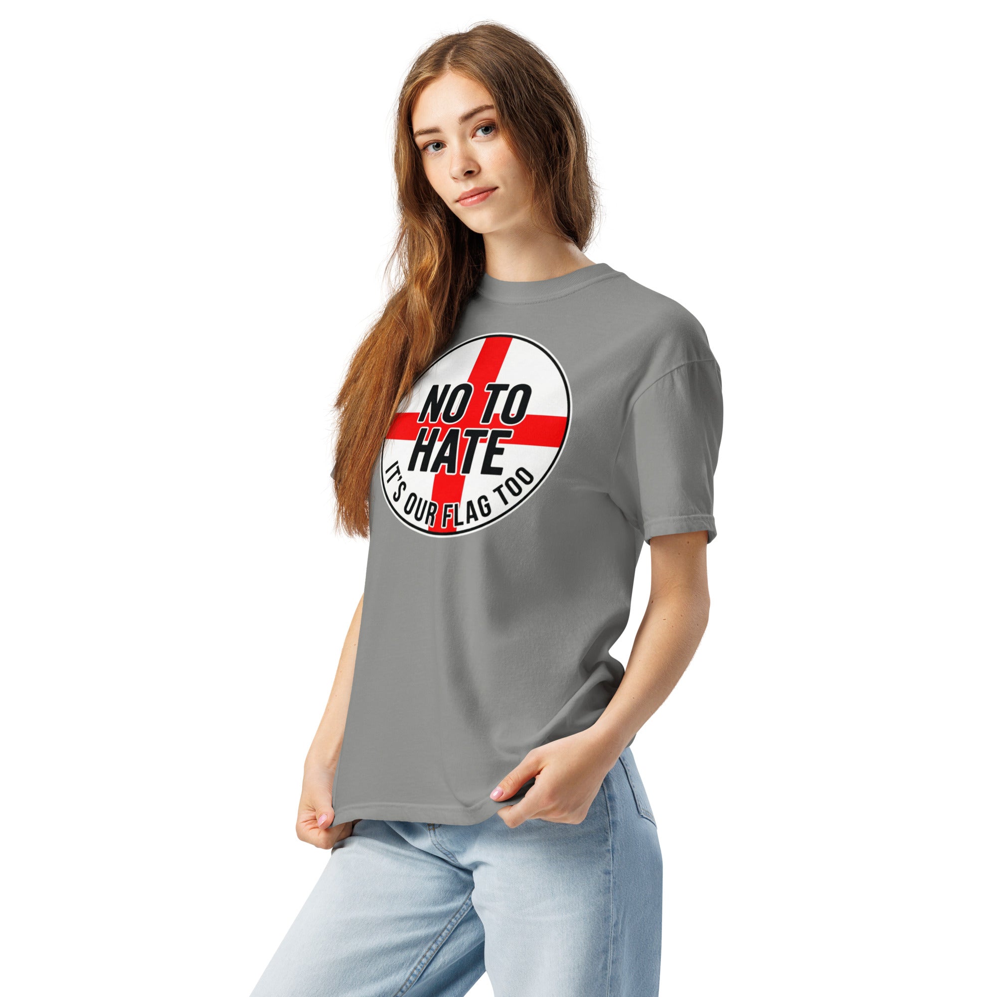 No To Hate Unisex England T-Shirt