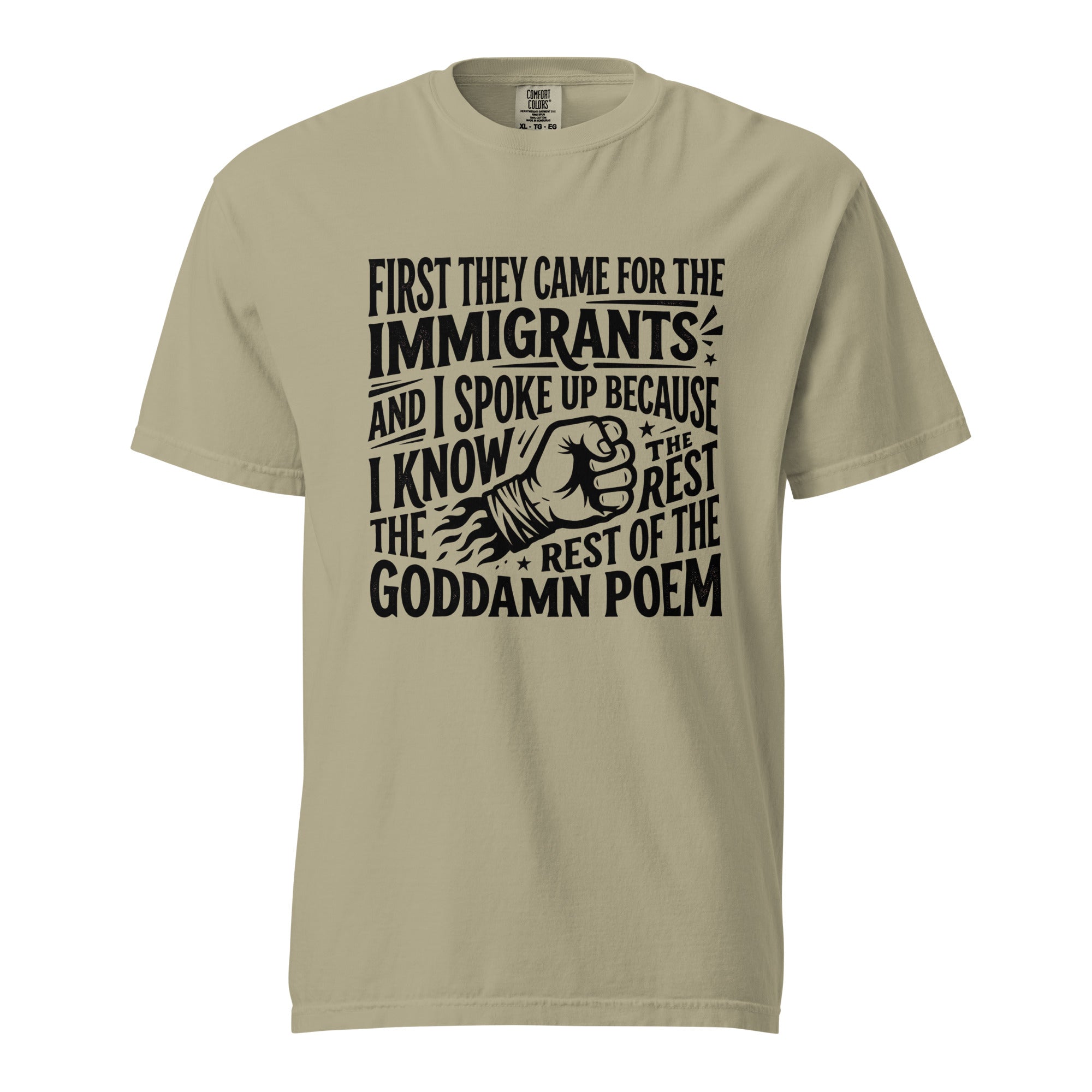 "First They Came..." Statement Unisex T-Shirt