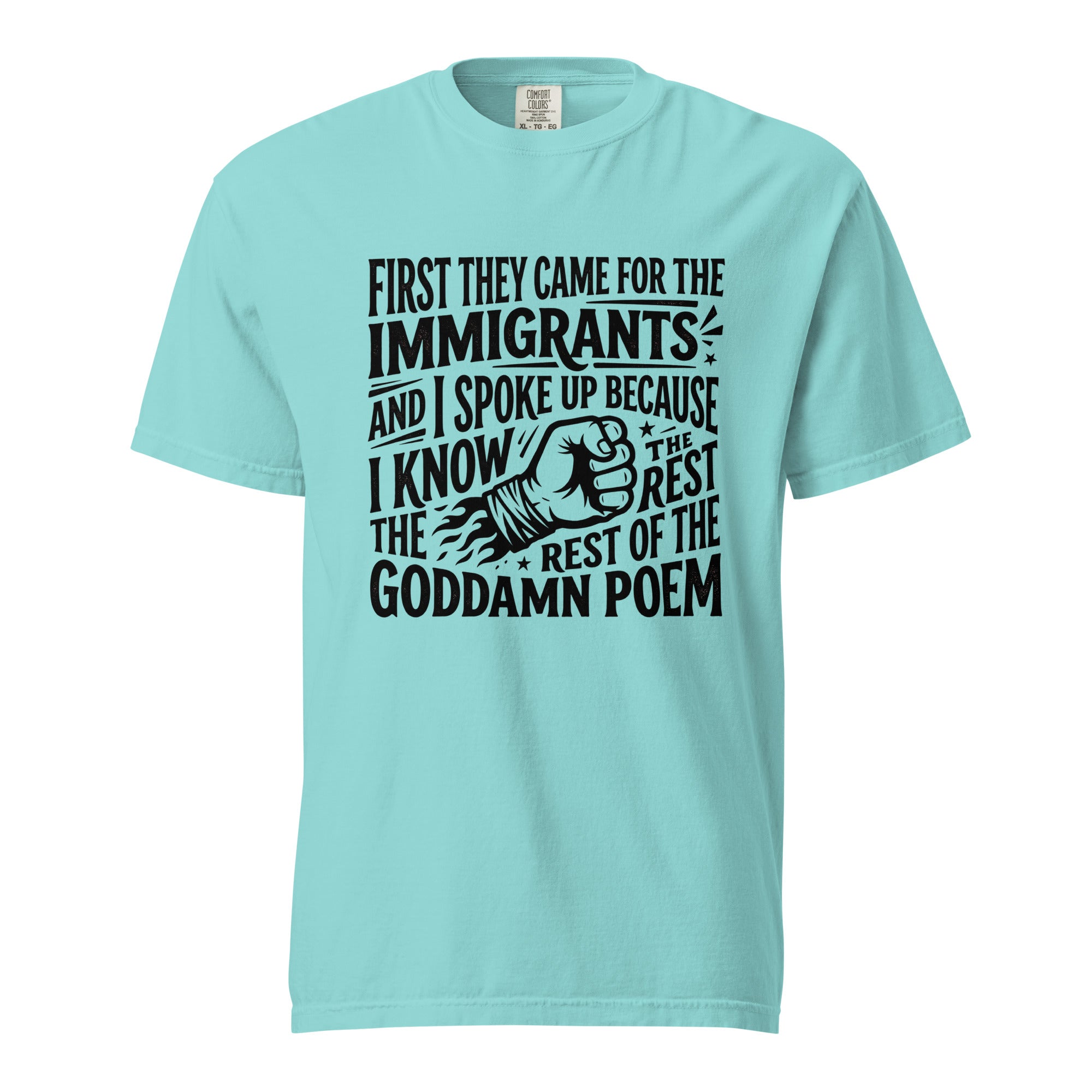 "First They Came..." Statement Unisex T-Shirt