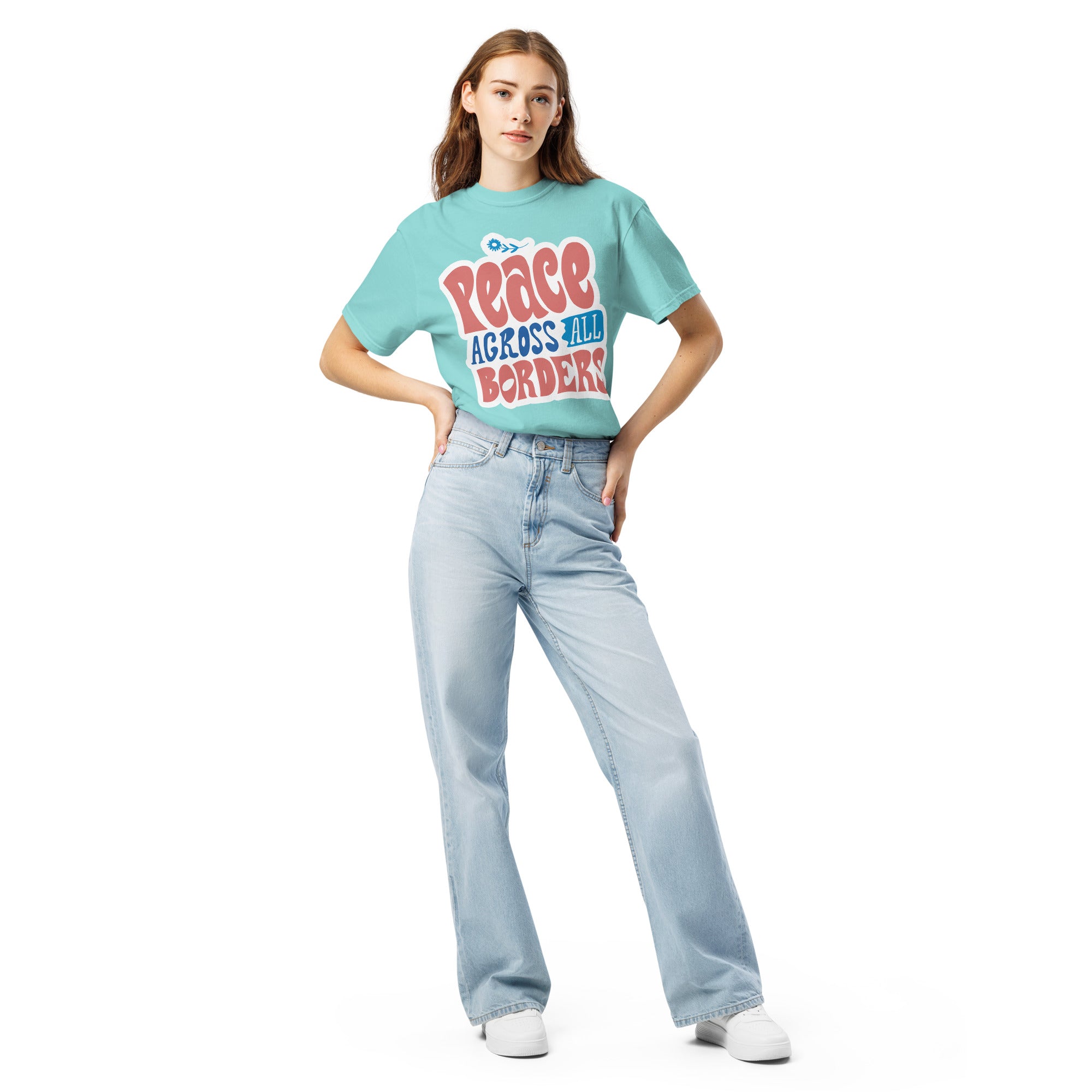 Peace Across Borders Unisex Premium T-Shirt