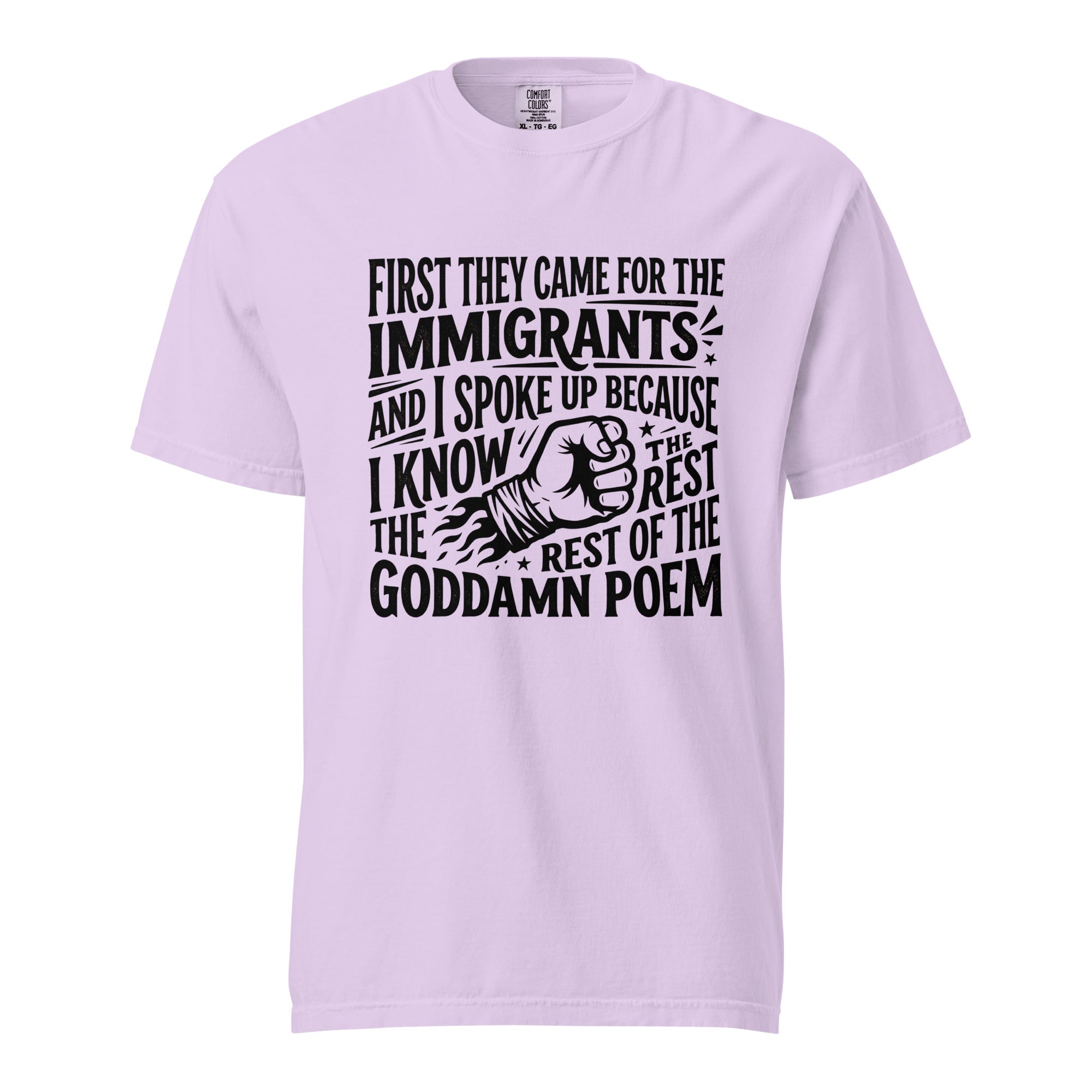 "First They Came..." Statement Unisex T-Shirt