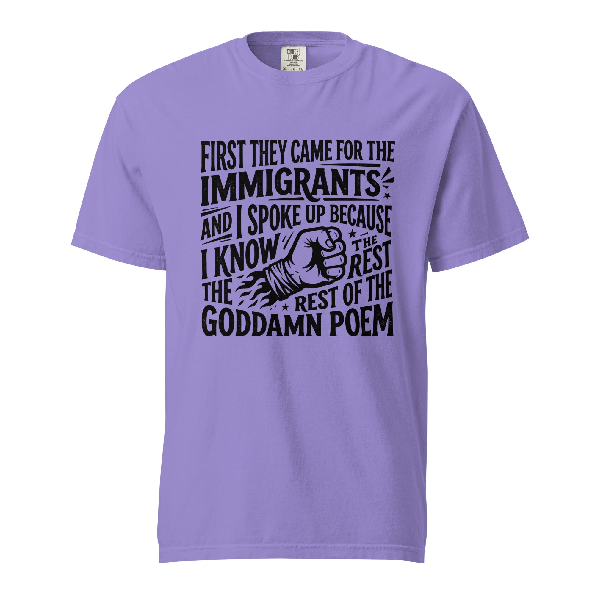 "First They Came..." Statement Unisex T-Shirt
