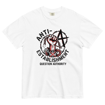 'Anti-Establishment' Unisex Graphic T-Shirt
