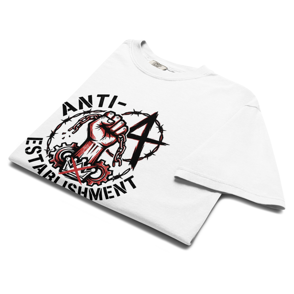 'Anti-Establishment' Unisex Graphic T-Shirt