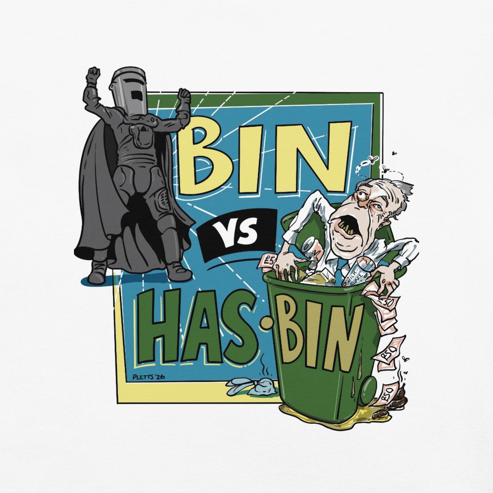 Count Binface vs. The Has-Bin Premium Unisex T-Shirt