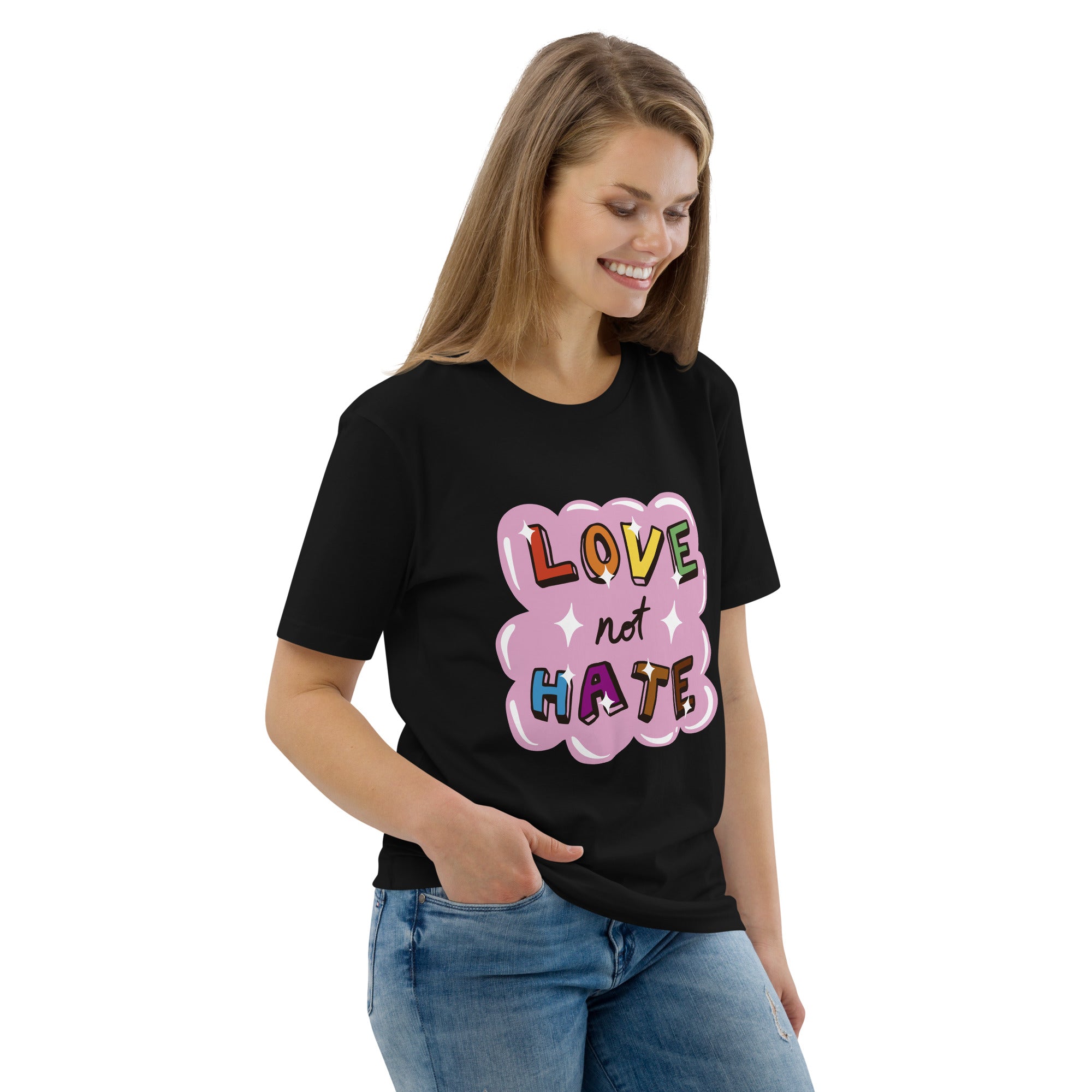 Love Not Hate Women's Premium T-Shirt