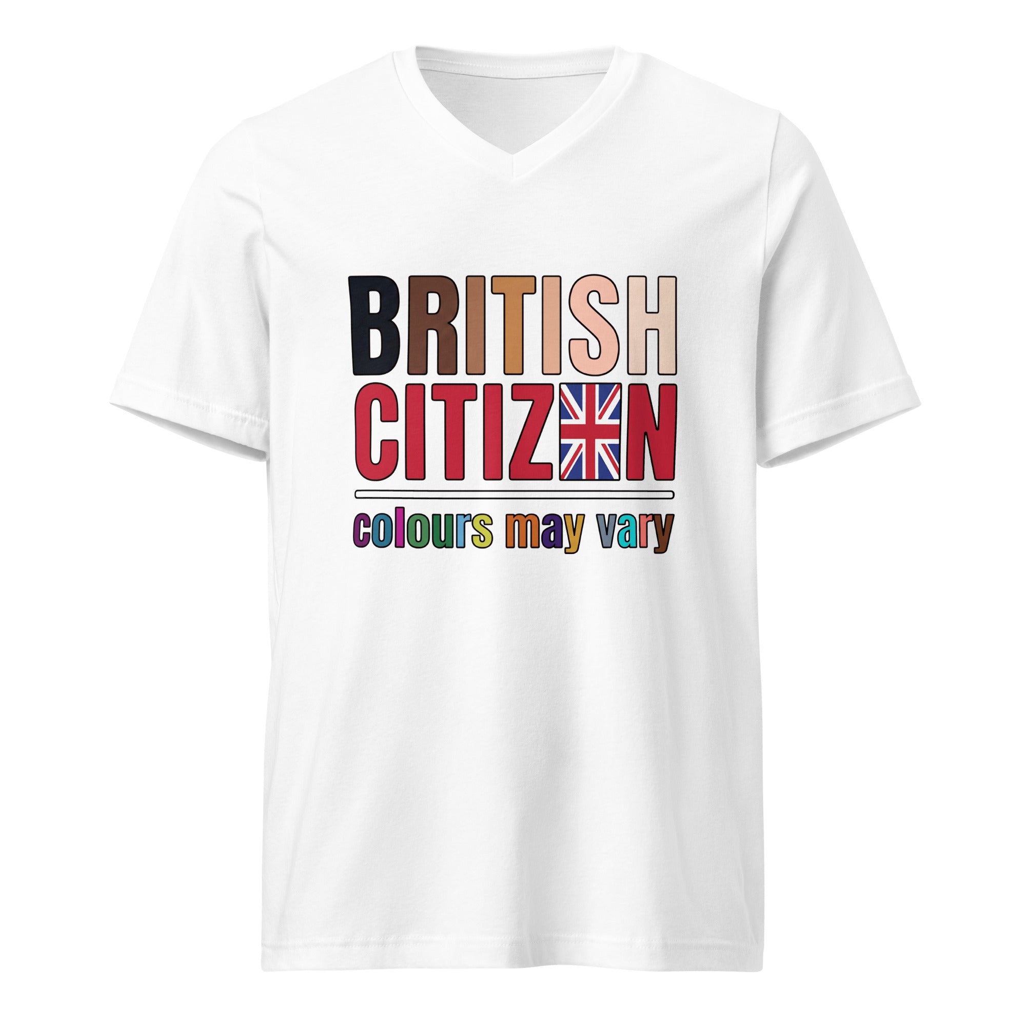 British Citizen V-Neck Unisex T-Shirt